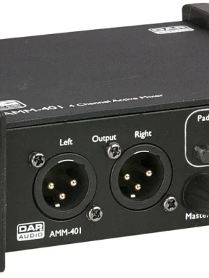 Nicht verpassen | DAP-Audio AMM-401 4-Kanal-Aktivmischer