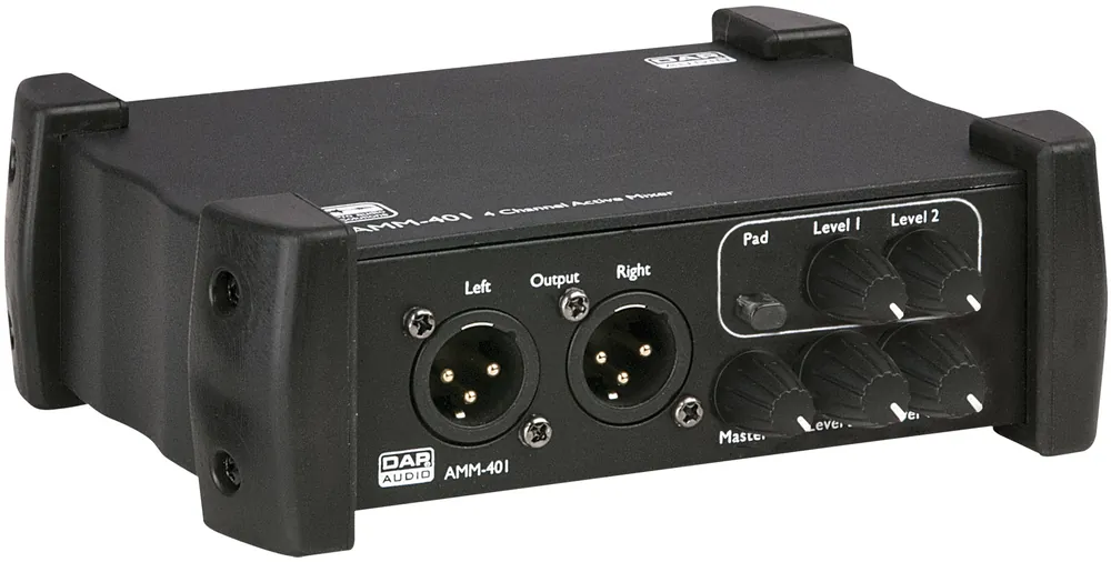 Nicht verpassen | DAP-Audio AMM-401 4-Kanal-Aktivmischer