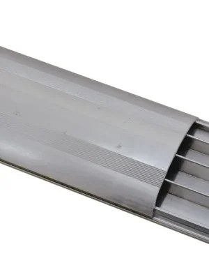 Premium - EUROLITE Bodenkabelkanal 75mm breit silber 2m