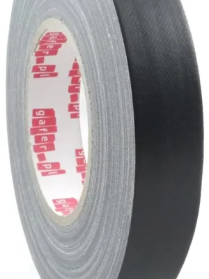 GAFER.PL MAX Gaffa Tape 25mm x 50m schwarz matt | Kostenlose Rückgabe