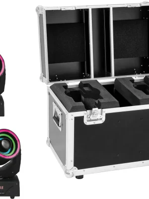 Ausverkauf - EUROLITE Set LED TMH-41 Hypno Moving-Head Spot + Case