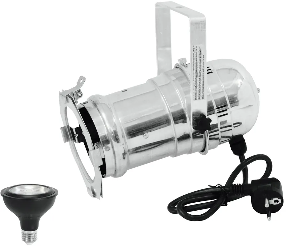 Schnell zugreifen | EUROLITE Set PAR-30 Spot sil+ PAR-30 230V COB 12W E-27 LED 1800-3000K dim2