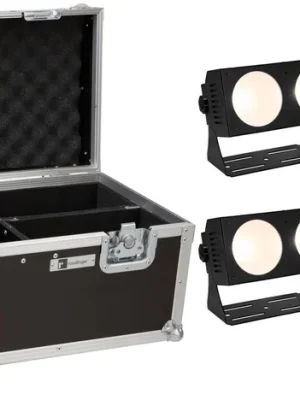 EUROLITE Set 4x LED CBB-2 COB WW Leiste + Case - Extra-Rabatt