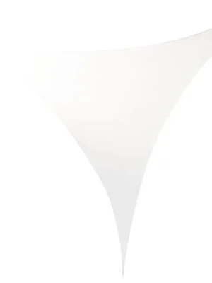 WENTEX Stretch Shape Dreieck Weiß 2,5 m (B) - 5 m (H) | Schnäppchen