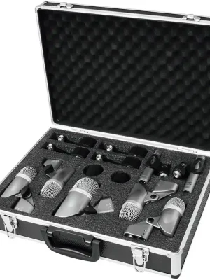 OMNITRONIC MIC 77-7LMH Schlagzeug-Mikrofonset - Sonderangebot