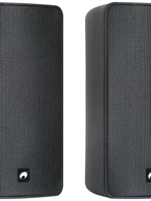 Qualitätsprodukt | OMNITRONIC ODP-206 Installationslautsprecher 16 Ohm schwarz 2x