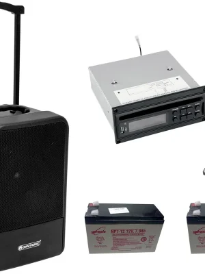 Zeitlich begrenzt - OMNITRONIC Set MOM-10BT4 Modular-Drahtlos-PA-System + CD-Player mit USB&SD