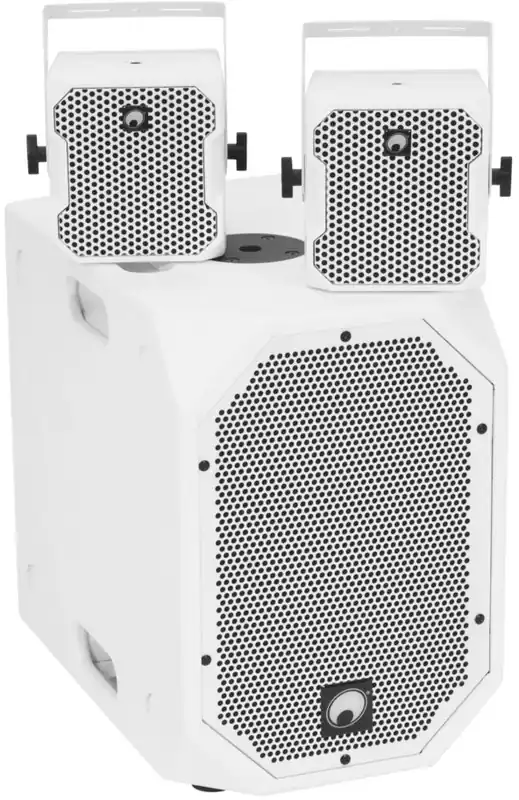 OMNITRONIC Set BOB-10A ws + 2x BOB-4 ws - Zertifiziert