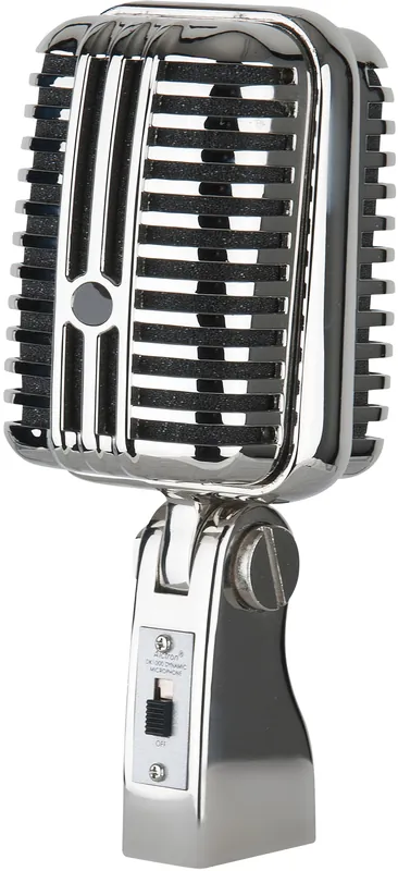 Fast ausverkauft | DAP-Audio VM-60 Dynamisches Vintage-Mikrofon im Stil der 1960er Jahre (Elvis)