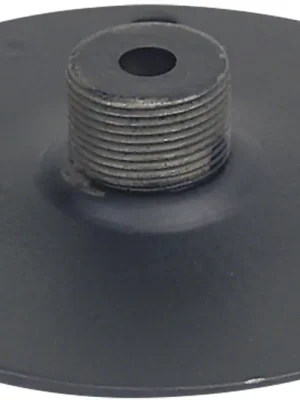 Nur für kurze Zeit | SHOWGEAR Montageplatte für Schwanenhals, schwarz – 60 mm