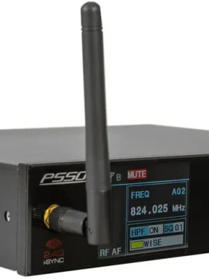 Jetzt verfügbar | PSSO WISE ONE 1-Kanal True Diversity Empfänger 823-832/863-865MHz