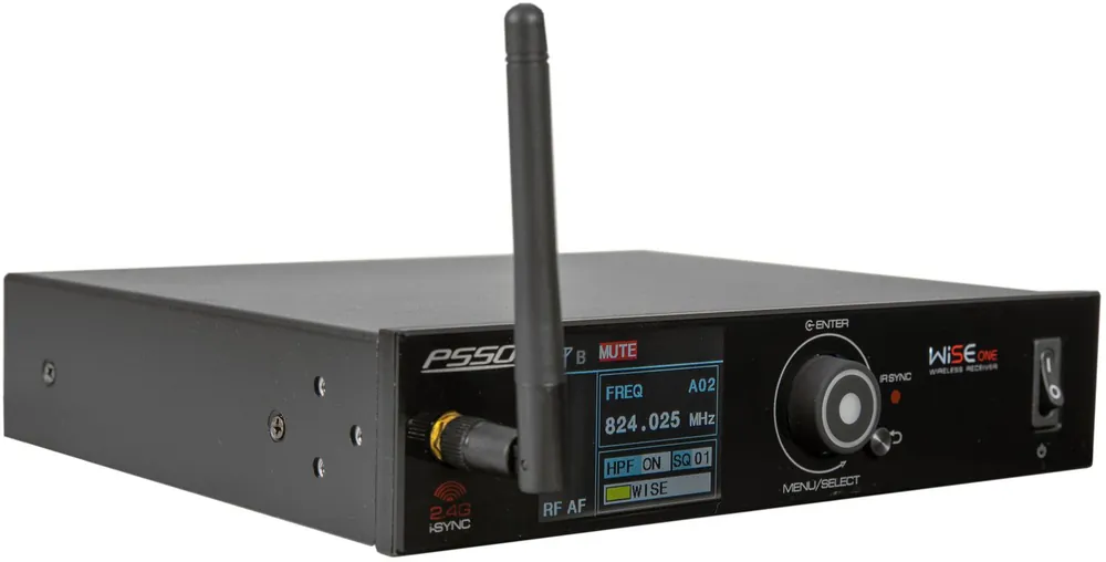 Jetzt verfügbar | PSSO WISE ONE 1-Kanal True Diversity Empfänger 823-832/863-865MHz