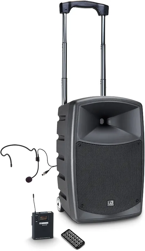 Beliebt - LD Systems ROADBUDDY 10 HS Akkubetriebener Bluetooth-Lautsprecher mit Mixe
