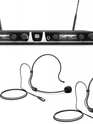 Geprüfte Qualität - LD Systems U505 BPH 2 Funkmikrofon System mit 2 x Bodypack und 2 x Headset