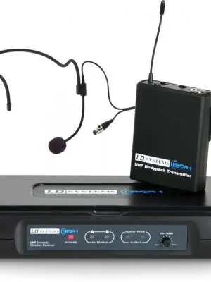 Schnell zugreifen - LD Systems ECO 2 BPH B6 I Funkmikrofon System mit Belt Pack und Headset