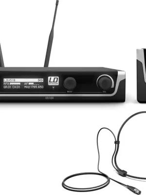 Bestseller | LD Systems U518 BPH Funkmikrofon System mit Bodypack und Headset