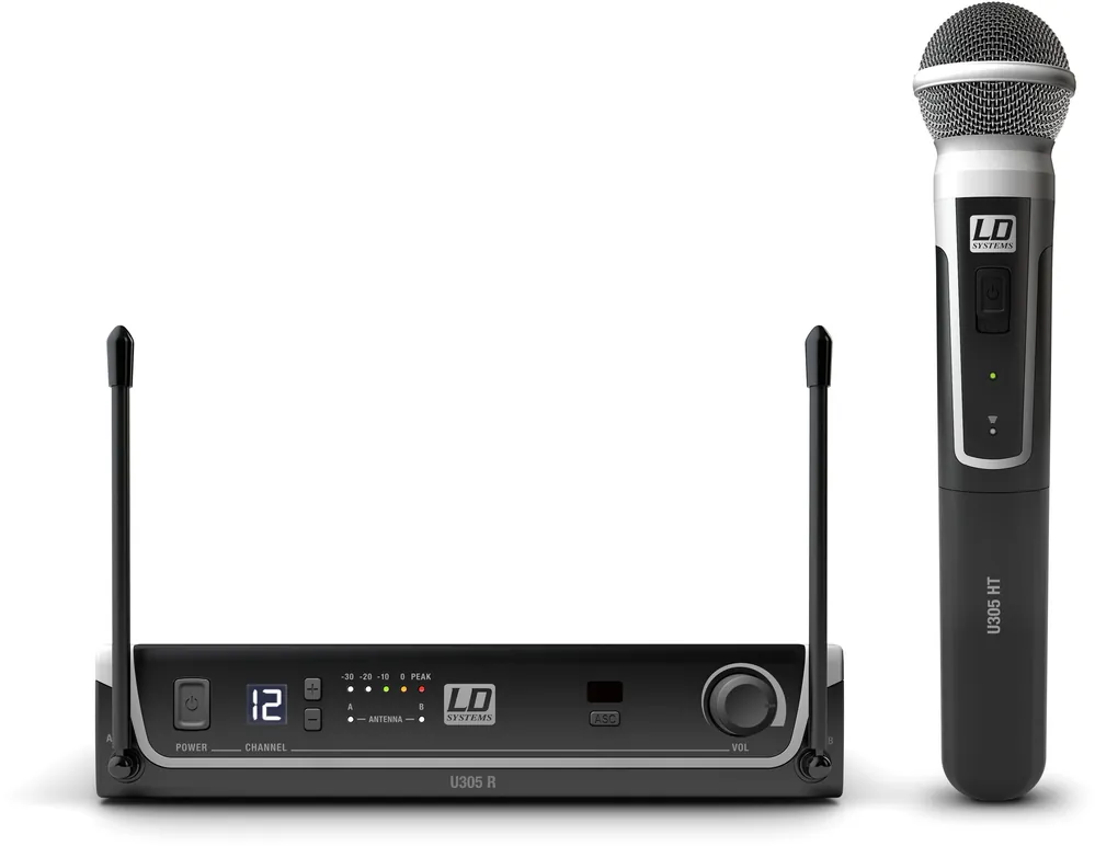 Zertifiziert - LD Systems U305 HHD Funksystem mit Handmikrofon dynamisch