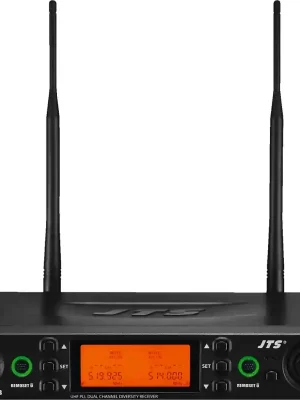 Neu im Sortiment | JTS RU-8012DB/5 2-Kanal-Diversity-Breitband-UHF-PLL-Empfänger