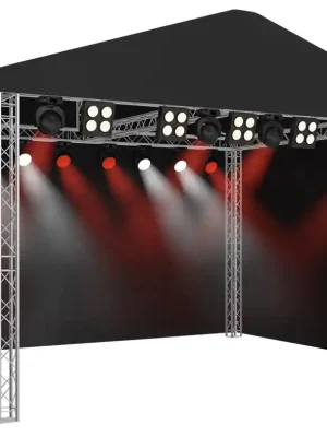 Rabatt | Naxpro-Truss Satteldach-Bühne SR04 - 5,00 x 3,00 x 4,21 m (BxLxH)