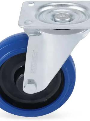 Neu eingetroffen - Riggatec Lenkrolle 160mm BLUE WHEEL