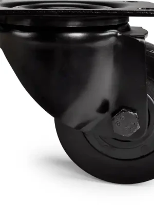 Riggatec Black Wheels Lenkrolle Schwerlast 350 kg Ø 100mm - Top-Deal