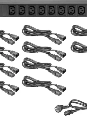 Adam Hall 19" Parts 87471 IEC 19" Steckdosenleiste 10-fach, IEC | Sicher bezahlen