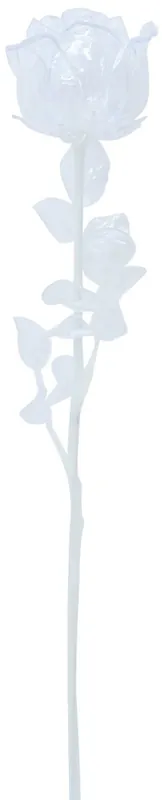 EUROPALMS Kristallrose, transparent 81cm 12x | Reduziert