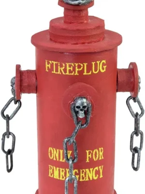 EUROPALMS Halloween Feuerhydrant, 28x13x13cm | Zeitlich begrenzt