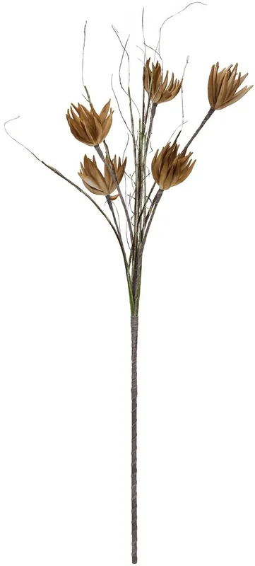 EUROPALMS Artischocken Zweig (EVA), beige, 100cm | Nur begrenzt verfügbar