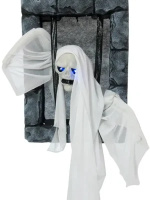 Begrenztes Angebot - EUROPALMS Halloween Figur Geist im Knast, 46cm