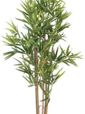 Hohe Qualität | EUROPALMS Bambus deluxe, Kunstpflanze, 120cm