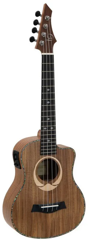Fast ausverkauft | DIMAVERY UK-200 Tenor-Ukulele, Koa