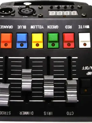 Zertifiziert | Gehäuseteil (Steuerung) LED SL-350 DMX komplett mit Griff und Platinen