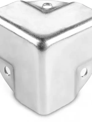 Adam Hall Hardware 4058 ZP - Flache Ecke groß gestuft, verzinkt - Jetzt zugreifen
