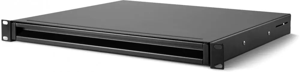 Adam Hall 19" Parts 874 E 01 A - ERGO 19" Aluminium Rackschublade 1 HE | Neues Produkt