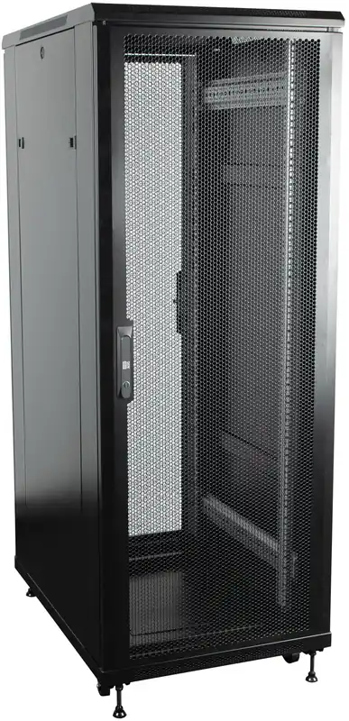 Jetzt sparen | SHOWGEAR RCA-FSM-32 32U-Netzwerkschrank mit Gittertür