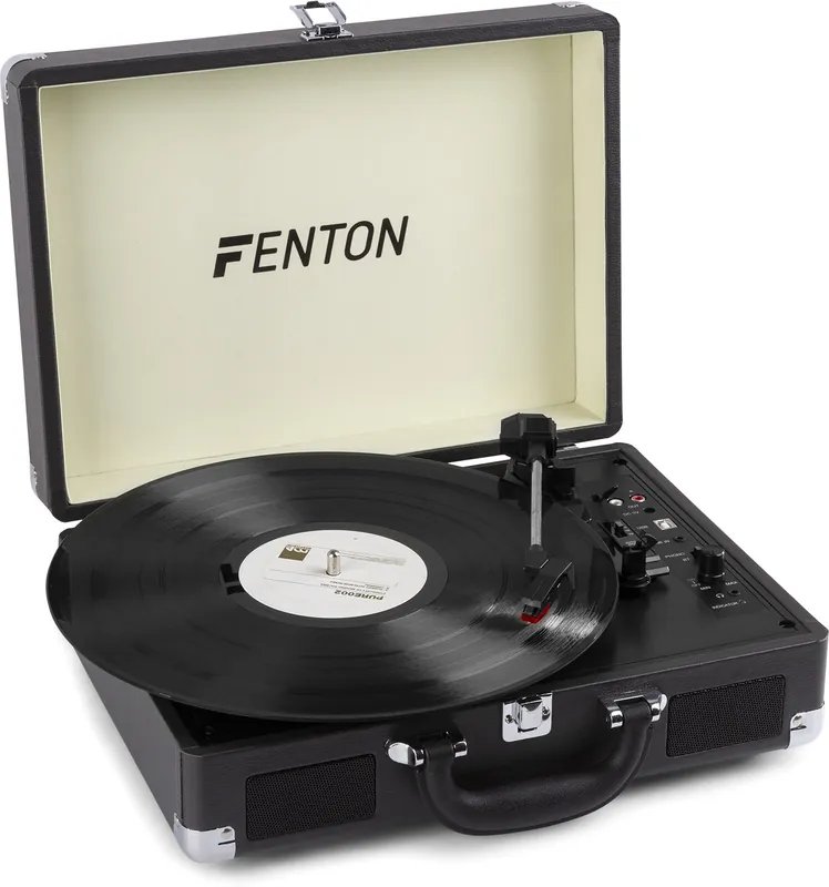 Kundenfavorit | Fenton RP115C Plattenspieler Aktentasche mit BT