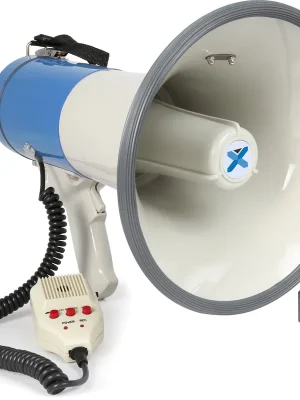 Vonyx MEG065 Megaphon 65W USB SD Akku Aufnahme Sirene Mikrofon - Sehr gefragt
