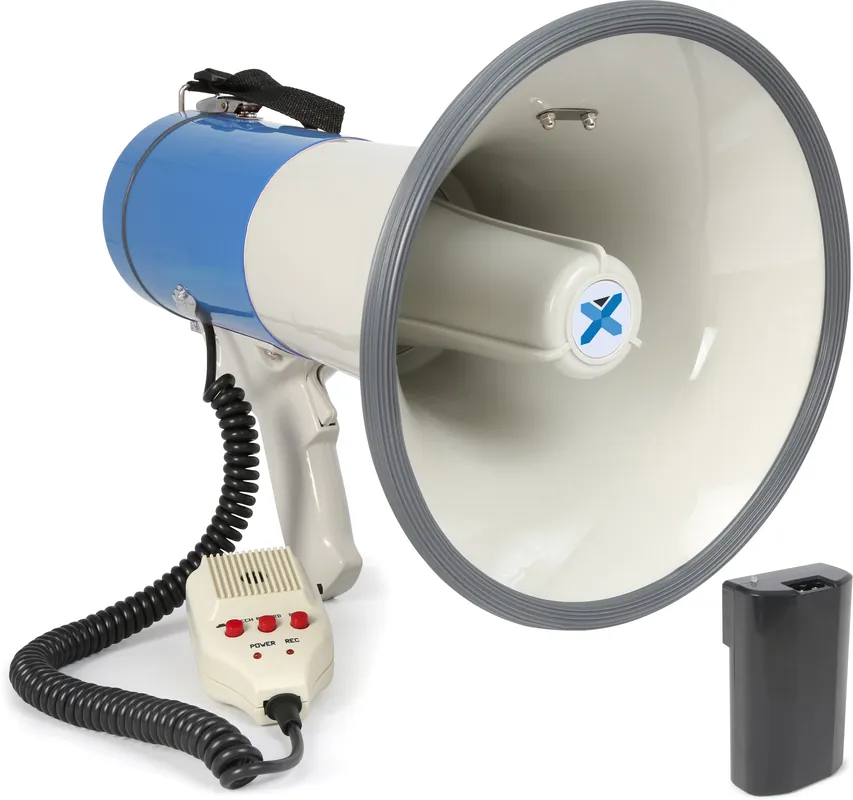 Vonyx MEG065 Megaphon 65W USB SD Akku Aufnahme Sirene Mikrofon - Sehr gefragt