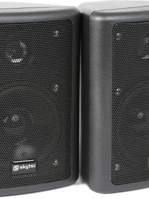Ausverkauf | Skytec ODS40B Lautsprecher-Set 2-Wege 75W Schwarz