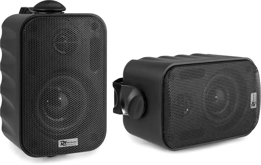 Power Dynamics BGO30 Lautsprecherset für den Innen-/Außenbereich 3" 60W Schwarz - Mega-Angebot