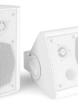 Power Dynamics BGB50 Innen-/Außen-Aktivlautsprecher-Set mit BT 5,25" 100W Weiß | Meistverkauft