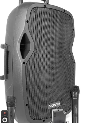 Qualitätsprodukt | Vonyx AP1200PA Tragbarer Lautsprecher 12"