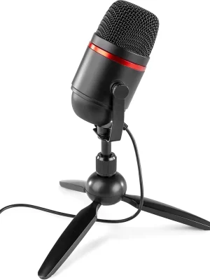 Abverkauf | Power Dynamics PCM100 Kondensatormikrofon-Set USB