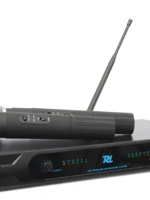 Power Dynamics PD722H 2-Kanal-UHF-Funkmikrofonsystem mit 2 Mikrofonen | Werkspreis