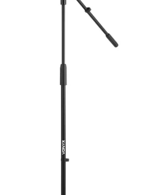 Top-Deal | Vonyx MS10 Mikrofonständer + Boom Schwarz