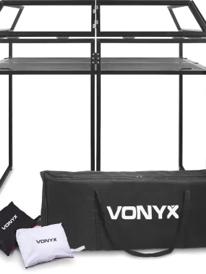 Vonyx DB3 Faltbares DJ-Booth System Pro Medium | Preisknaller