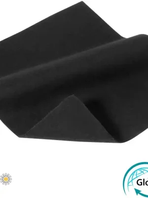 Mega-Angebot - Adam Hall Accessories 0150 EURO - EURO Bühnenmolton "ÖKO", B1 schwarz 300 cm Breite mit hohem