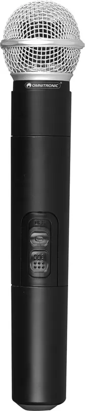 OMNITRONIC UHF-E Serie Handmikrofon 529.7MHz - Letzte Stücke