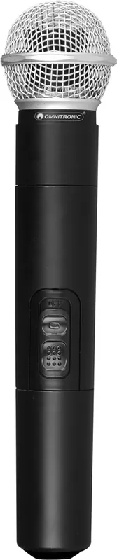 Premium-Qualität - OMNITRONIC UHF-E Serie Handmikrofon 534.1MHz